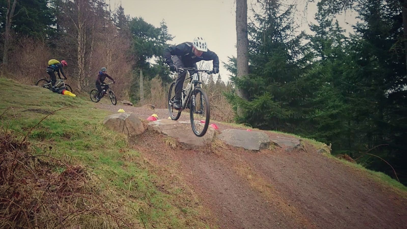 Mountainbiketraining rockgardens